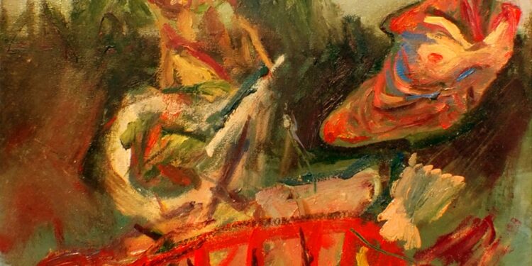 شهامتِ هیچ ­چیز نبودن | نقاشی‌های بردیا حیدری