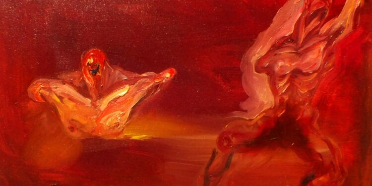 شهامتِ هیچ ­چیز نبودن | نقاشی‌های بردیا حیدری