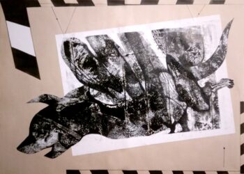 رنج عمیق دگردیسی | نقاشی‌‌های ساناز حائری