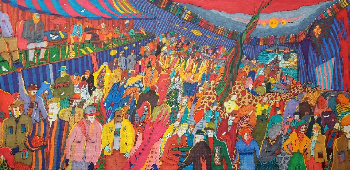 فانتزی و مصیبت درهم‌تنیده | نقاشی‌های مجتبی تقوایی